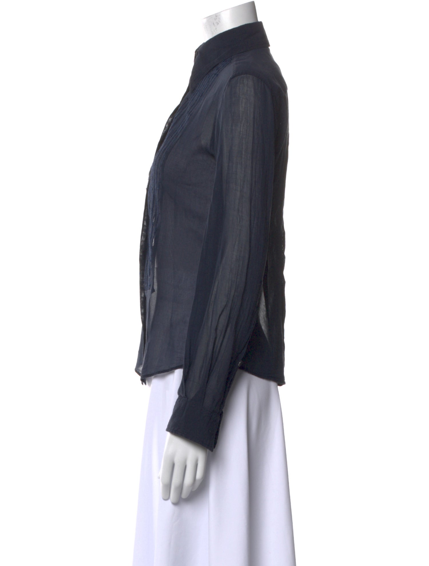 Dolce & Gabbana Long Sleeve Button-Up Top