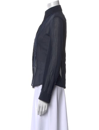 Dolce & Gabbana Long Sleeve Button-Up Top