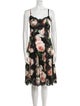 Dolce & Gabbana Silk Knee-Length Dress