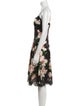 Dolce & Gabbana Silk Knee-Length Dress