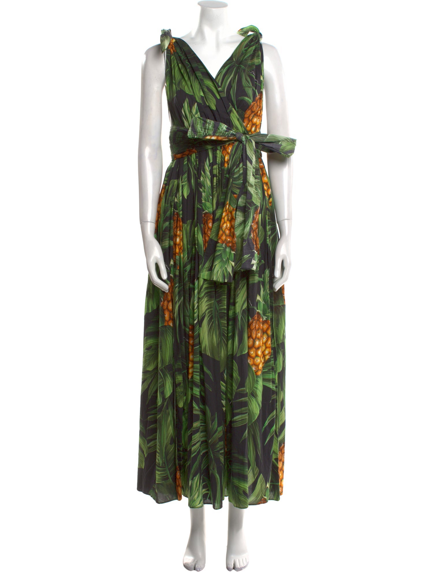 Dolce & Gabbana Printed Long Dress