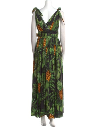 Dolce & Gabbana Printed Long Dress