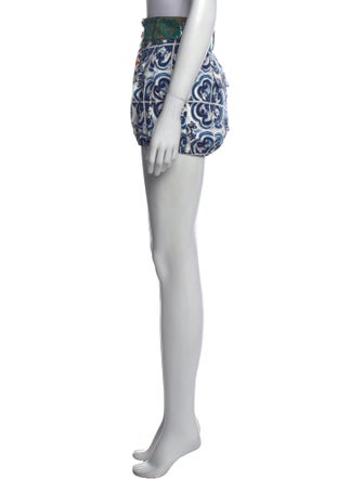 Dolce & Gabbana Printed Mini Shorts