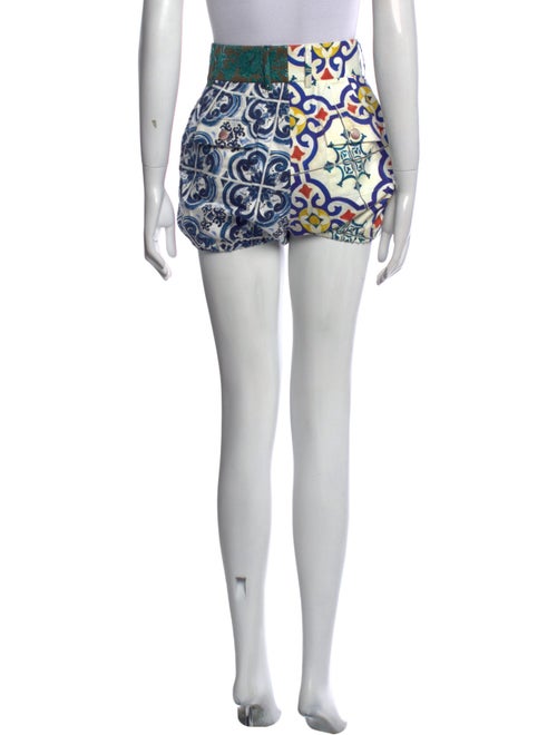Dolce & Gabbana Printed Mini Shorts