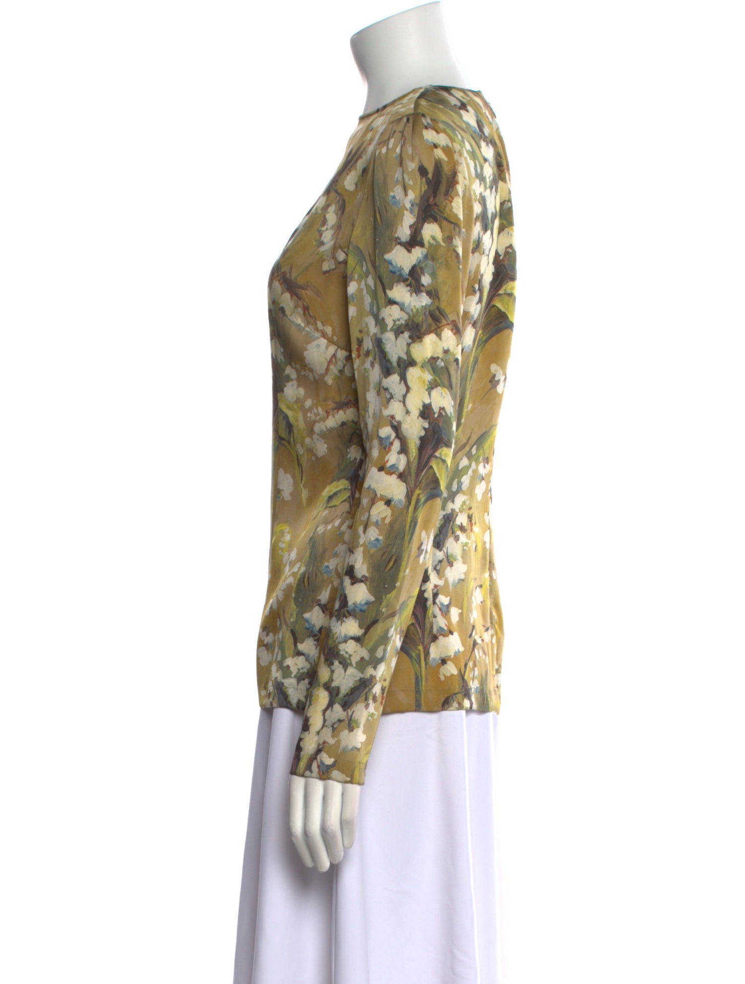 Dolce & Gabbana Silk Printed Blouse