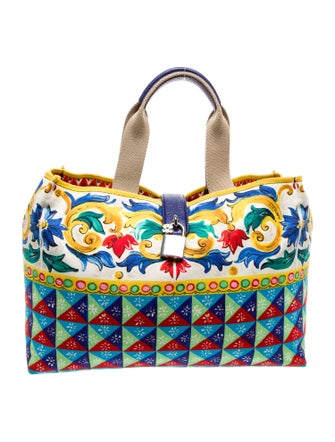 Dolce & Gabbana Leather Top Handle Bag