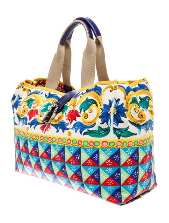 Dolce & Gabbana Leather Top Handle Bag