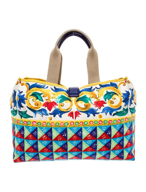 Dolce & Gabbana Leather Top Handle Bag