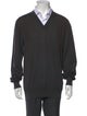 Dolce & Gabbana Virgin Wool V-Neck Pullover