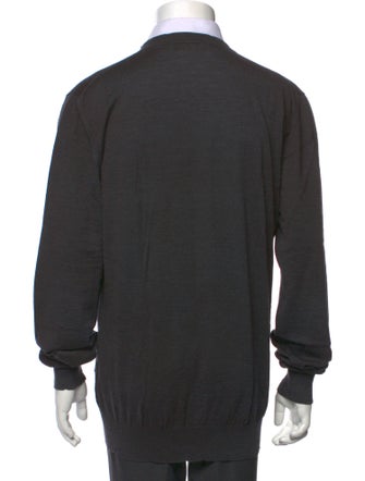 Dolce & Gabbana Virgin Wool V-Neck Pullover