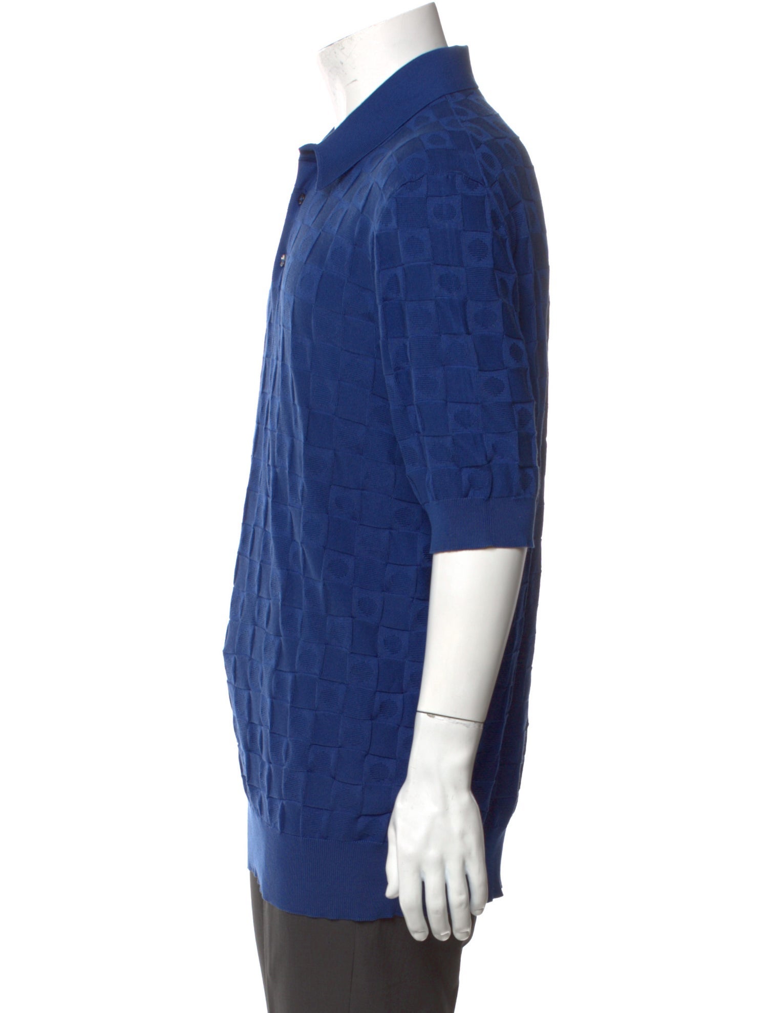 Dolce & Gabbana Silk Collar Polo Shirt