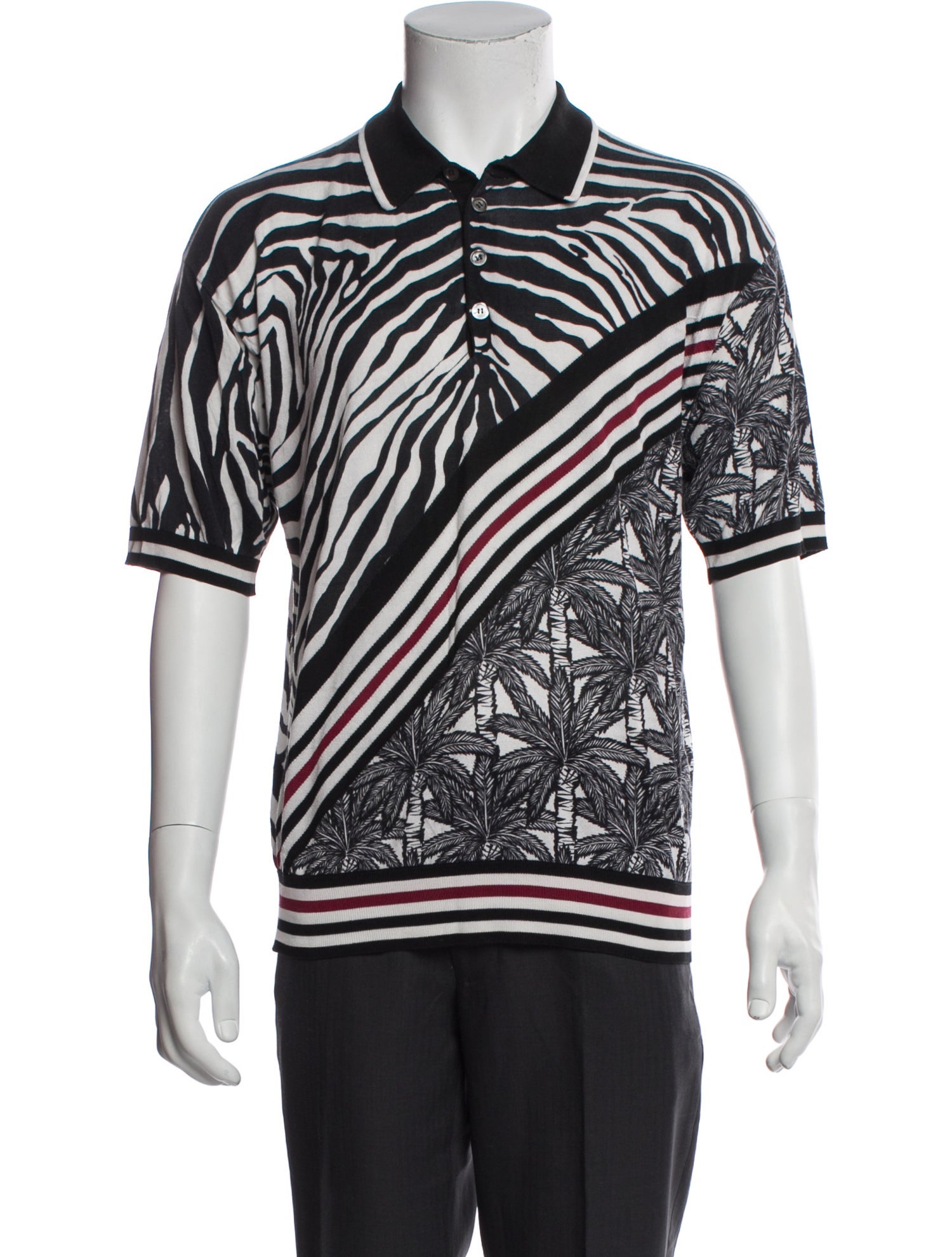 Dolce & Gabbana Silk Printed Shirt