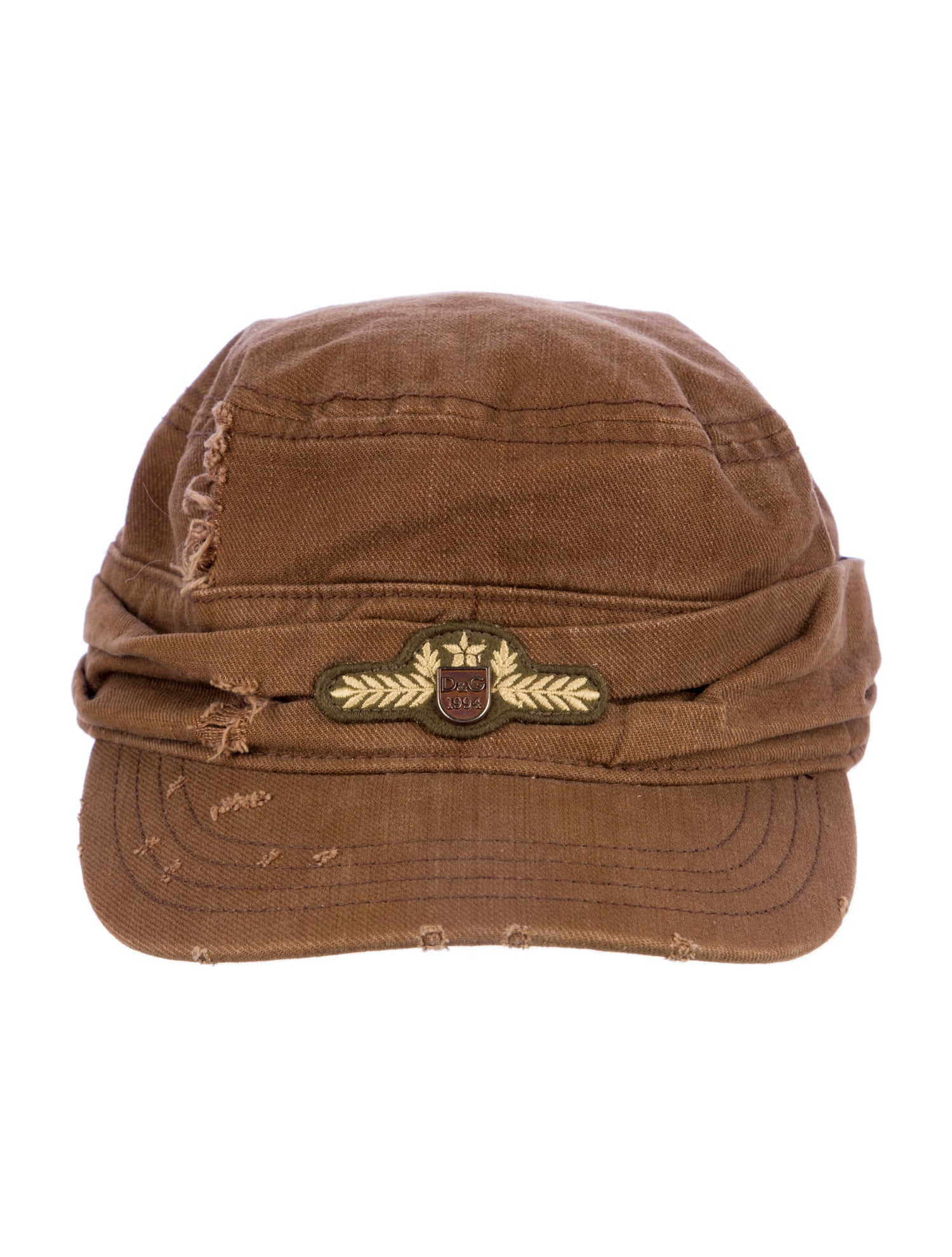 D&G Denim Distressed Accents Hat