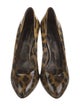 Dolce & Gabbana Patent Leather Animal Print Pumps