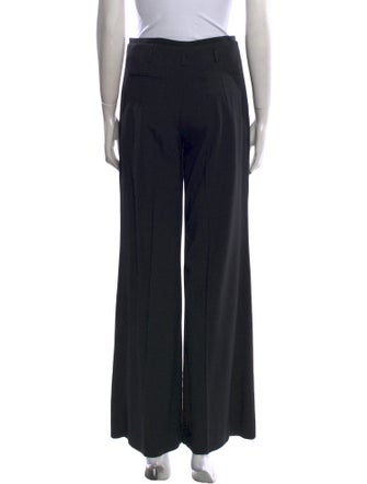 Dolce & Gabbana Virgin Wool Wide Leg Pants