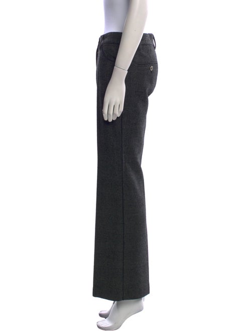 Dolce & Gabbana Virgin Wool Wide Leg Pants