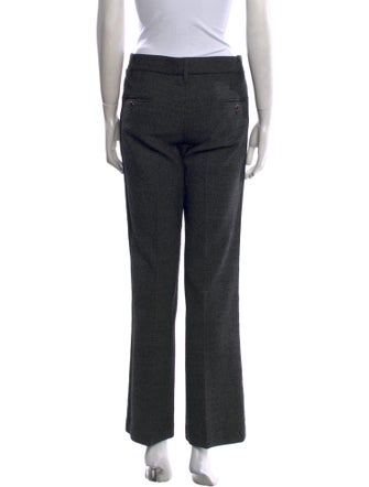 Dolce & Gabbana Virgin Wool Wide Leg Pants