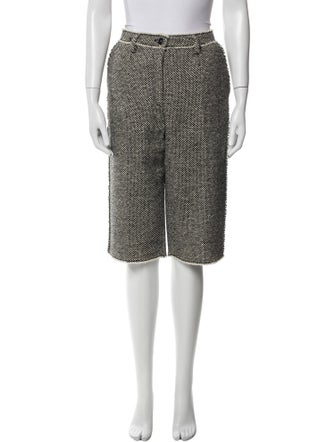 Dolce & Gabbana Wool Wide Leg Pants