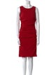 Dolce & Gabbana Scoop Neck Knee-Length Dress