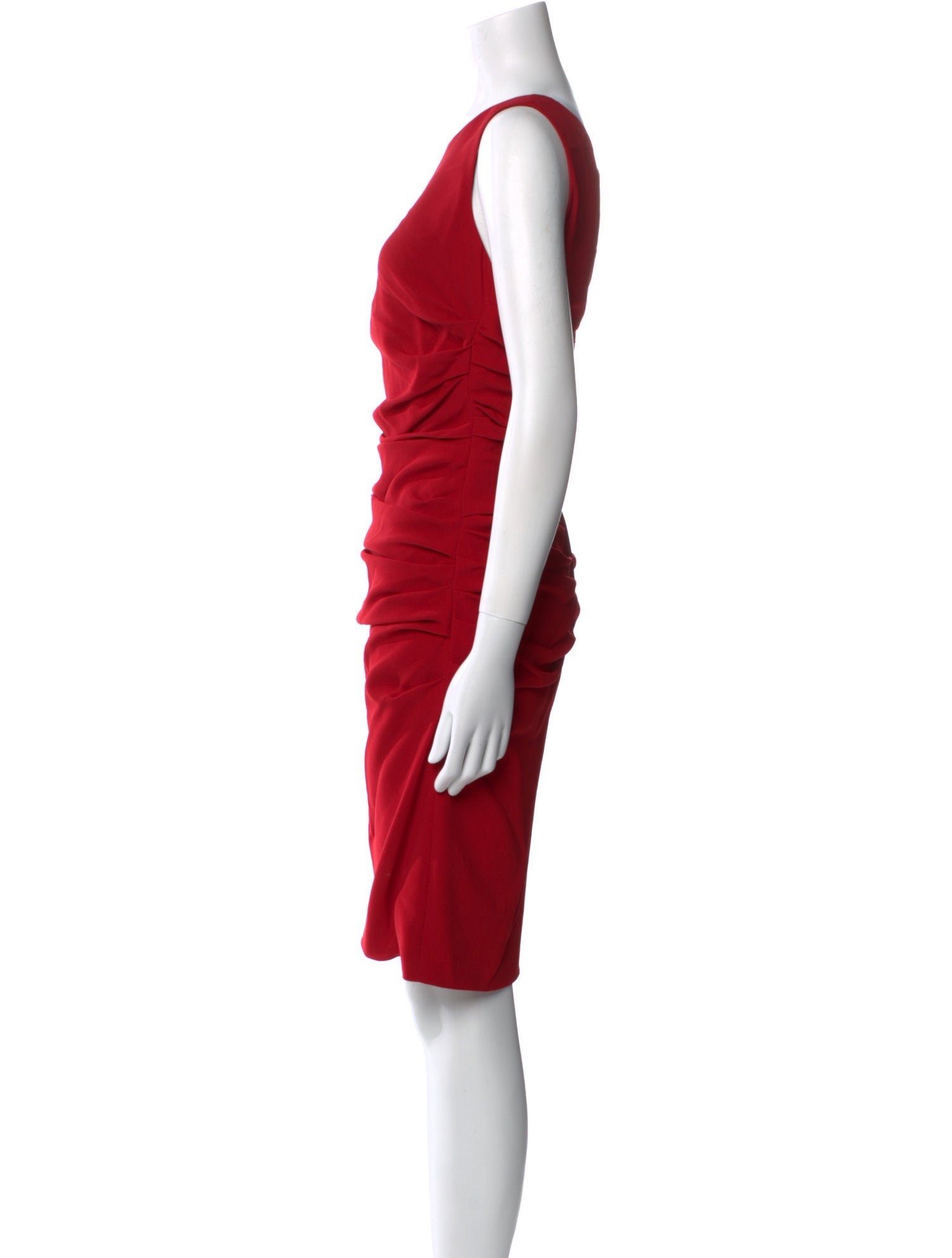 Dolce & Gabbana Scoop Neck Knee-Length Dress