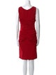 Dolce & Gabbana Scoop Neck Knee-Length Dress