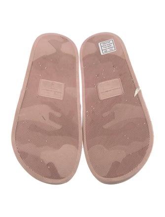 Dolce & Gabbana Rubber Floral Print Slides