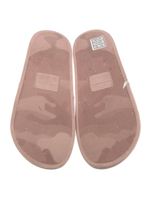 Dolce & Gabbana Rubber Floral Print Slides