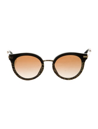 Dolce & Gabbana Round Gradient Sunglasses