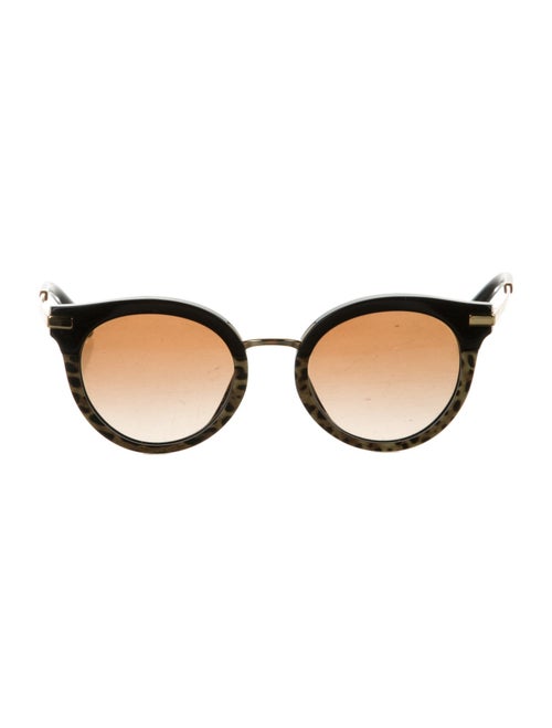 Dolce & Gabbana Round Gradient Sunglasses