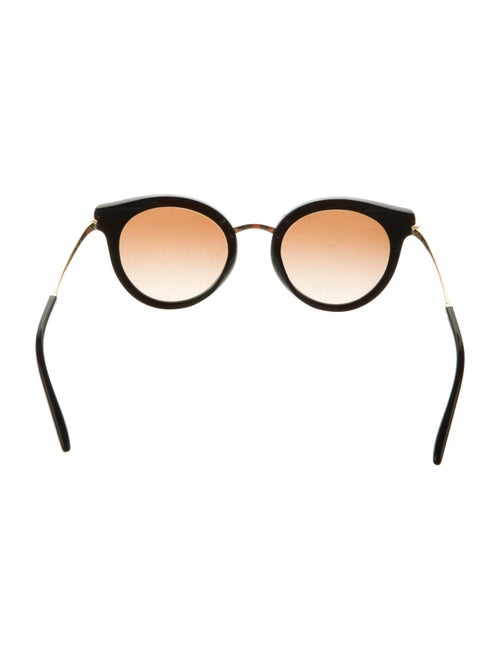 Dolce & Gabbana Round Gradient Sunglasses