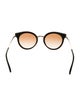 Dolce & Gabbana Round Gradient Sunglasses
