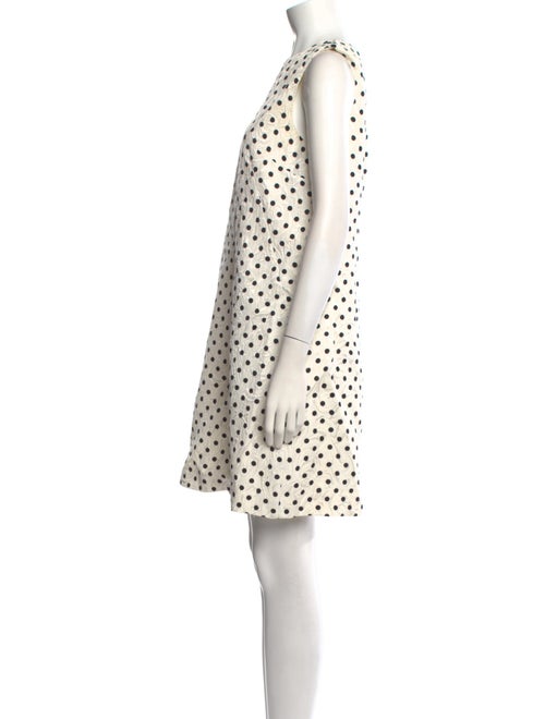 Dolce & Gabbana Polka Dot Print Knee-Length Dress
