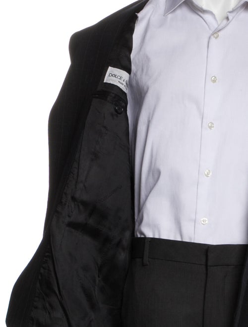 Dolce & Gabbana Wool Plaid Print Blazer