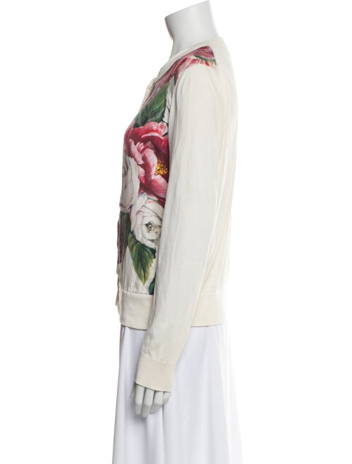 Dolce & Gabbana Silk Floral Print Set