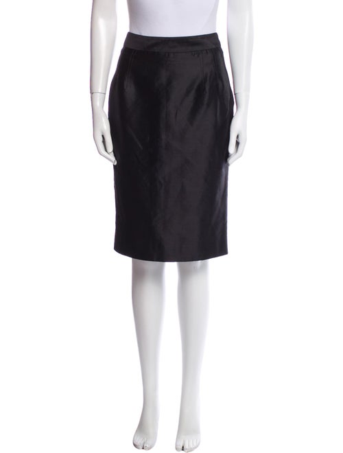 Dolce & Gabbana Silk Knee-Length Skirt