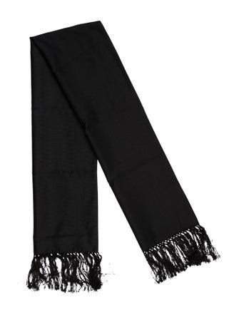 Dolce & Gabbana Silk Striped Scarf