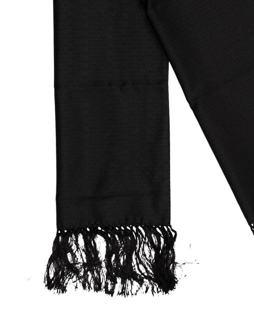 Dolce & Gabbana Silk Striped Scarf