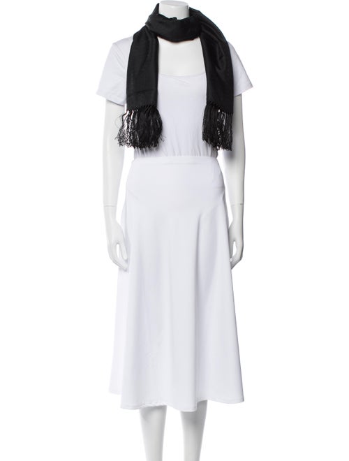 Dolce & Gabbana Silk Striped Scarf