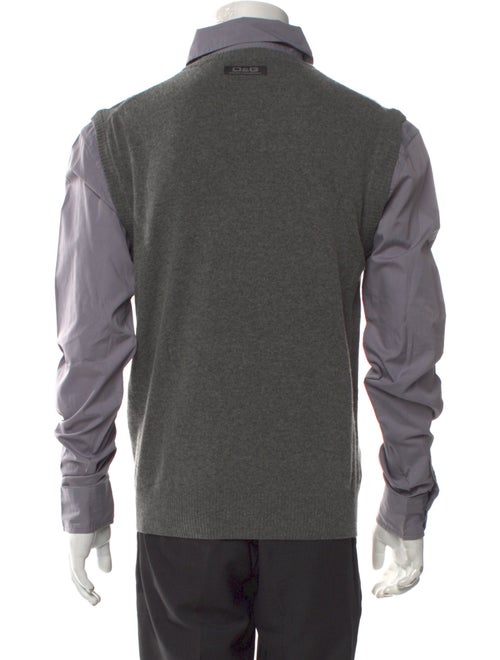 D&G Colorblock Pattern Long Sleeve Shirt