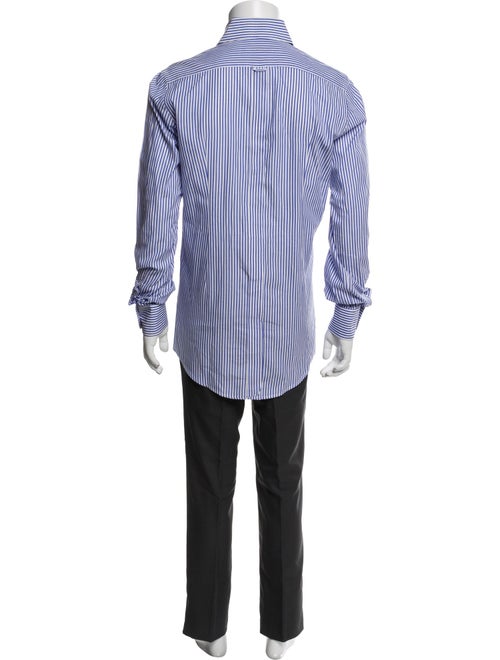 Dolce & Gabbana Striped Long Sleeve Dress Shirt