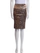 Dolce & Gabbana Animal Print Knee-Length Skirt