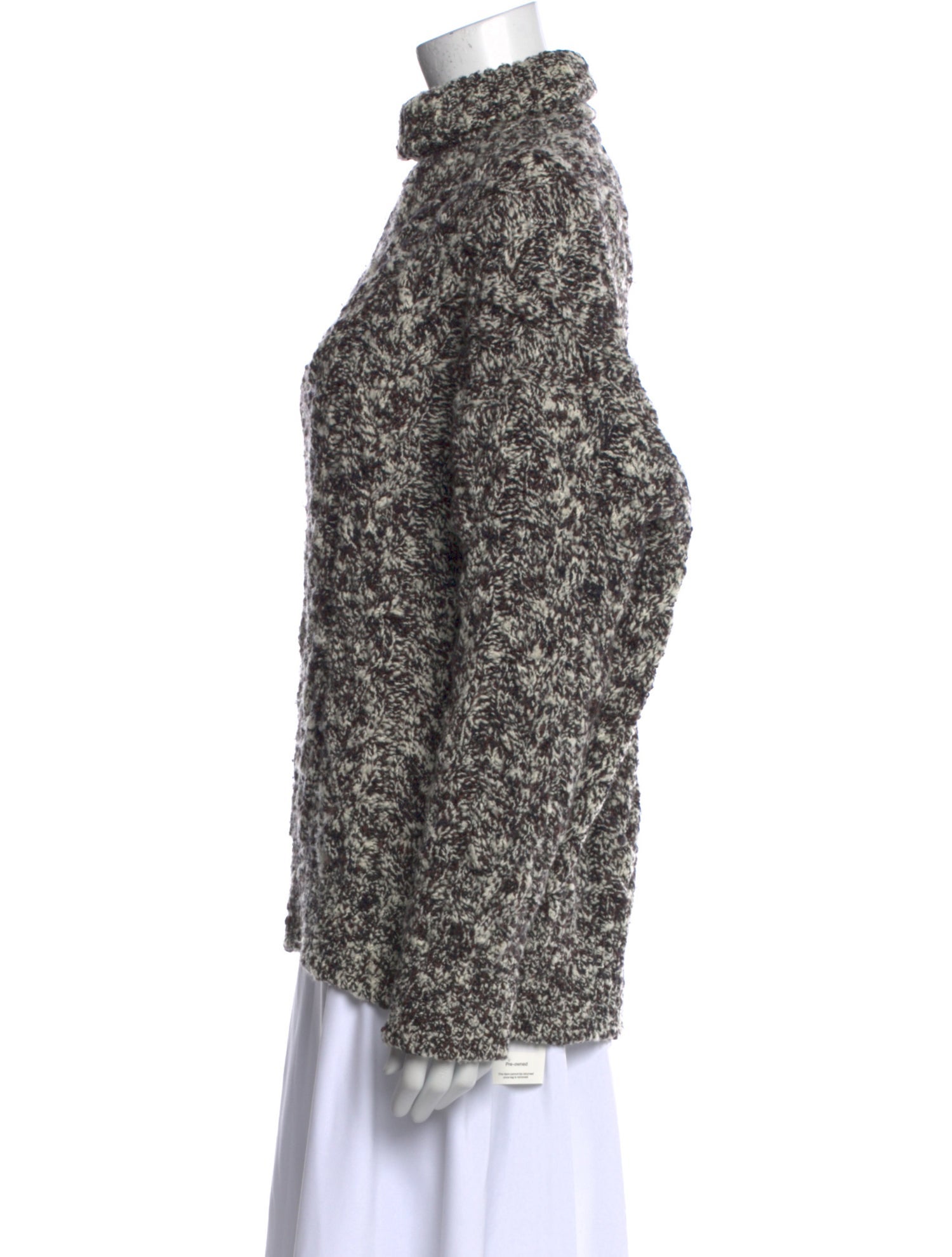 Dolce & Gabbana Virgin Wool Floral Print Sweatshirt