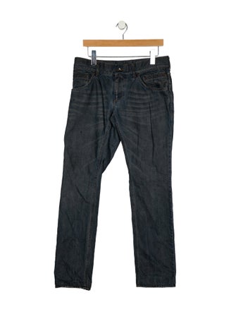 Dolce & Gabbana Mid-Rise Straight Leg Jeans