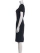 Dolce & Gabbana Square Neckline Knee-Length Dress