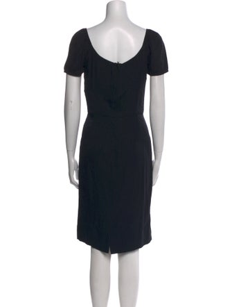 Dolce & Gabbana Square Neckline Knee-Length Dress