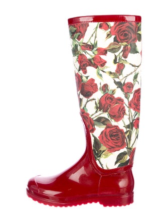 Dolce & Gabbana Wellington Rubber Rain Boots