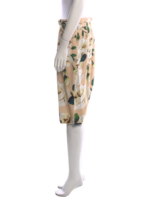 Dolce & Gabbana Floral Print Knee-Length Skirt
