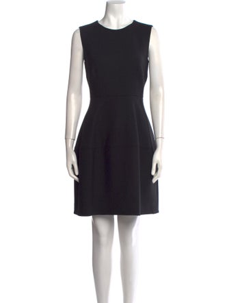 Dolce & Gabbana Crew Neck Mini Dress