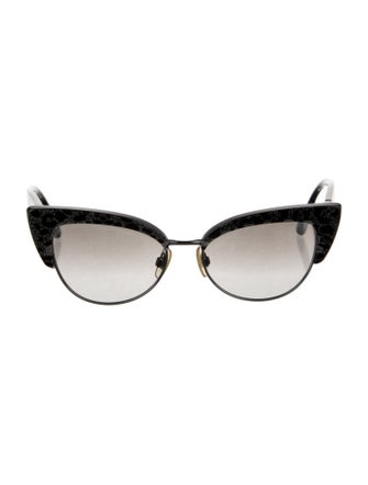 Dolce & Gabbana Cat-Eye Gradient Sunglasses