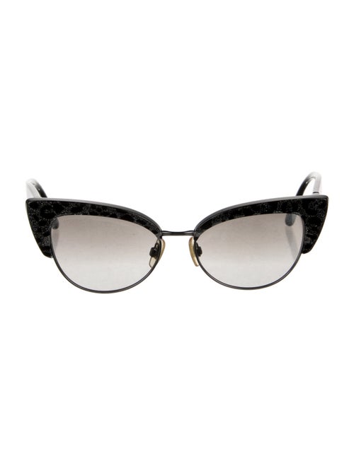 Dolce & Gabbana Cat-Eye Gradient Sunglasses